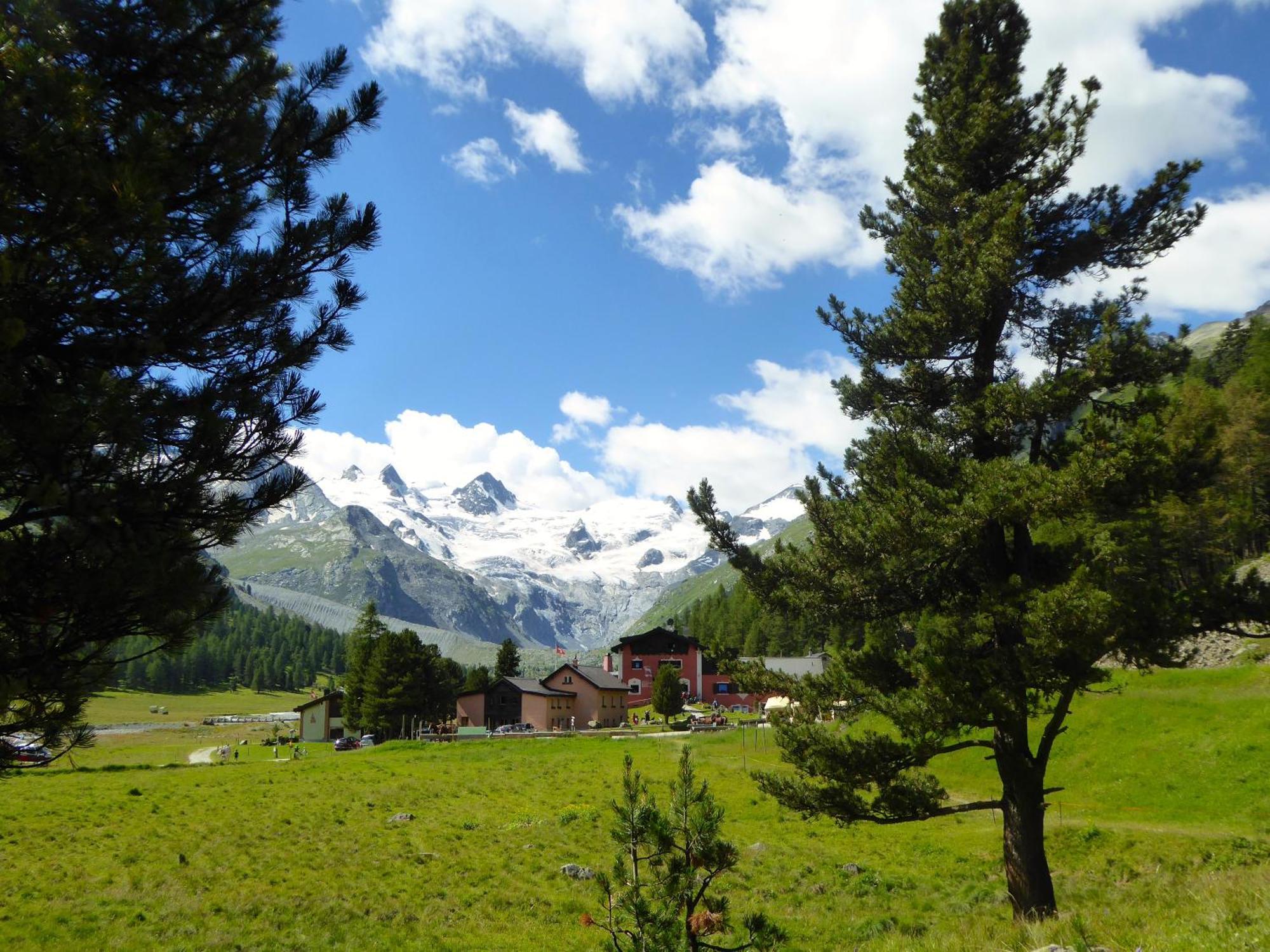Hotel Roseg-Gletscher Pontresina Dış mekan fotoğraf
