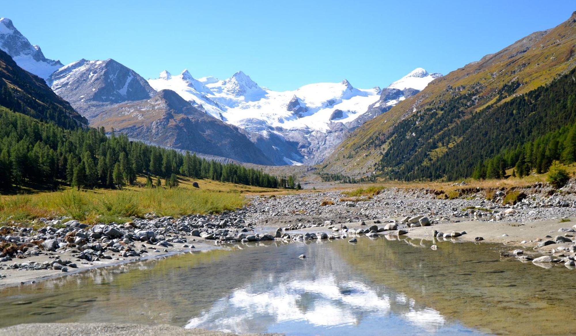 Hotel Roseg-Gletscher Pontresina Oda fotoğraf